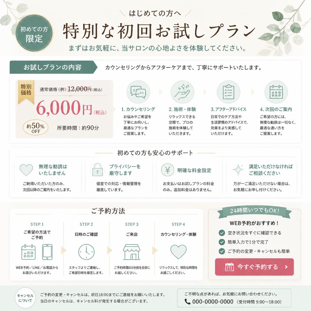 今すぐ予約・お問い合わせ