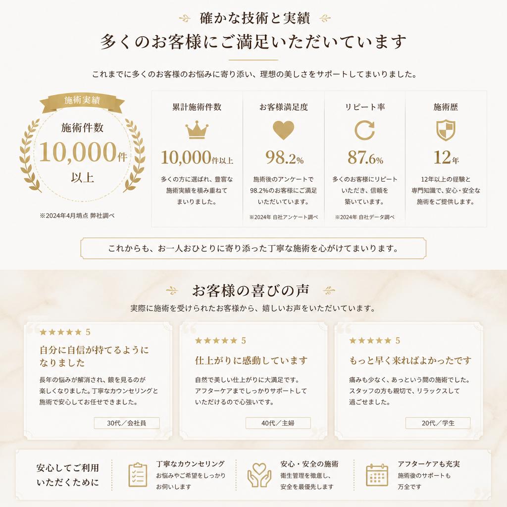 4. 実績とお客様の声